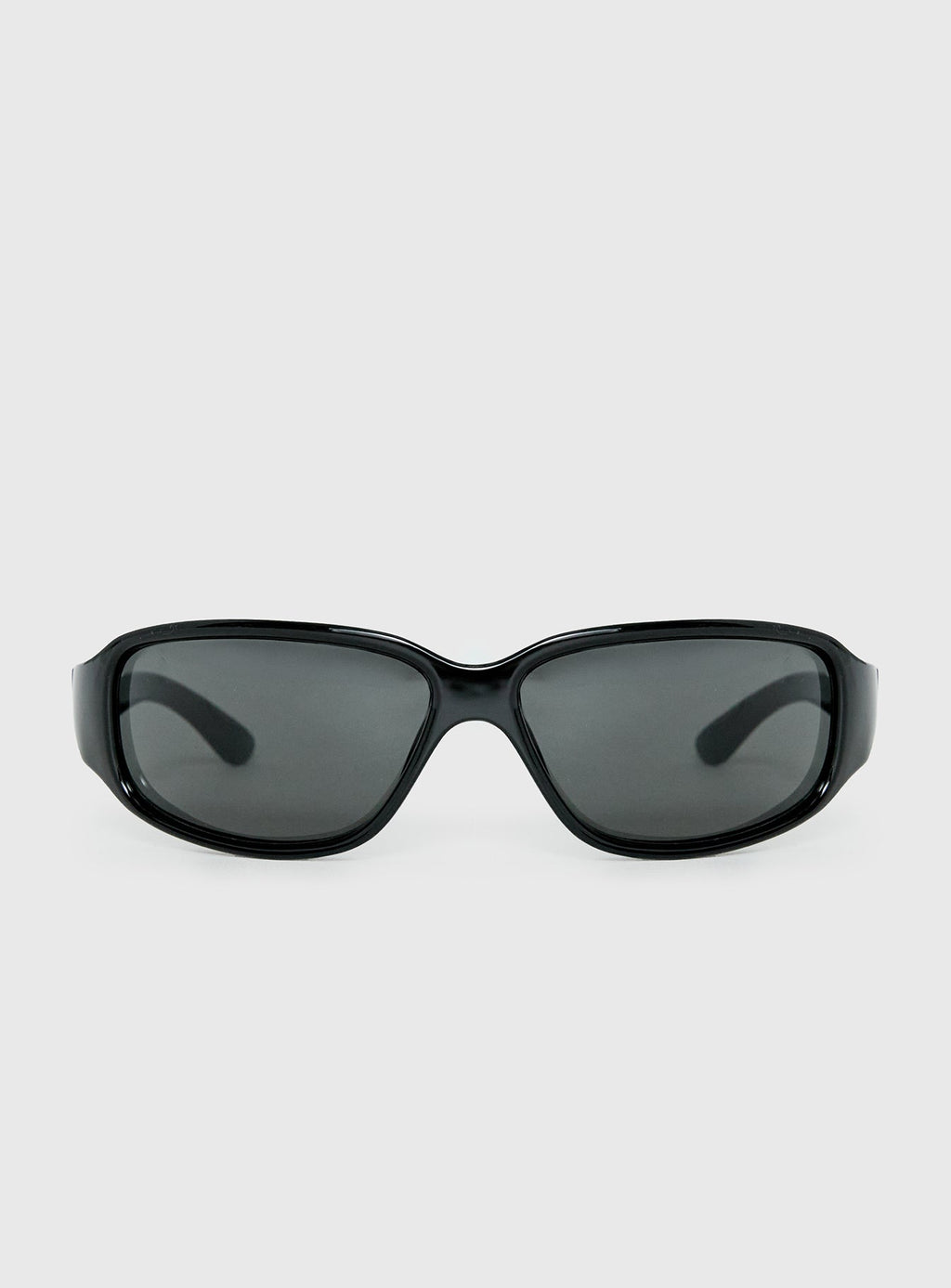 Midnight Rush Wrap Around Sunglasses Black