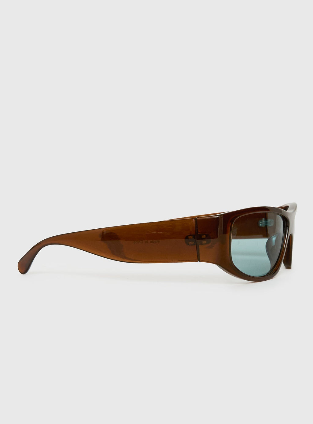 Odele Wraparound Sunglasses Tea / Blue